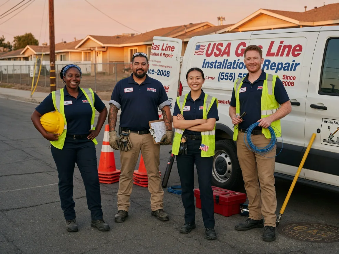 Gas Line Installation company in Sugarloaf, PA